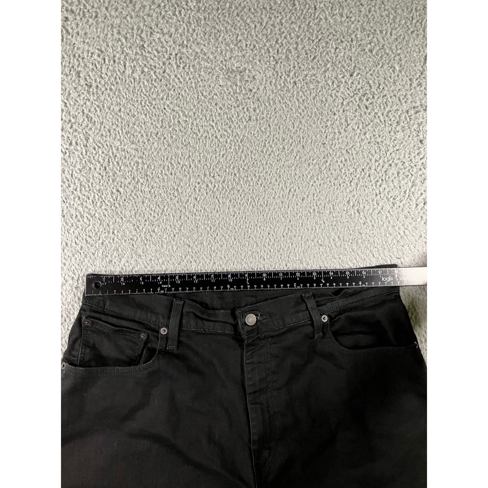 Levis 559 Denim Shorts Men 36 Black Jorts Grunge Street Gorpcore y2k Skater - Picture 13 of 14